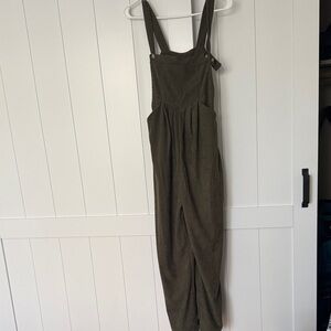Olive Green Overalls